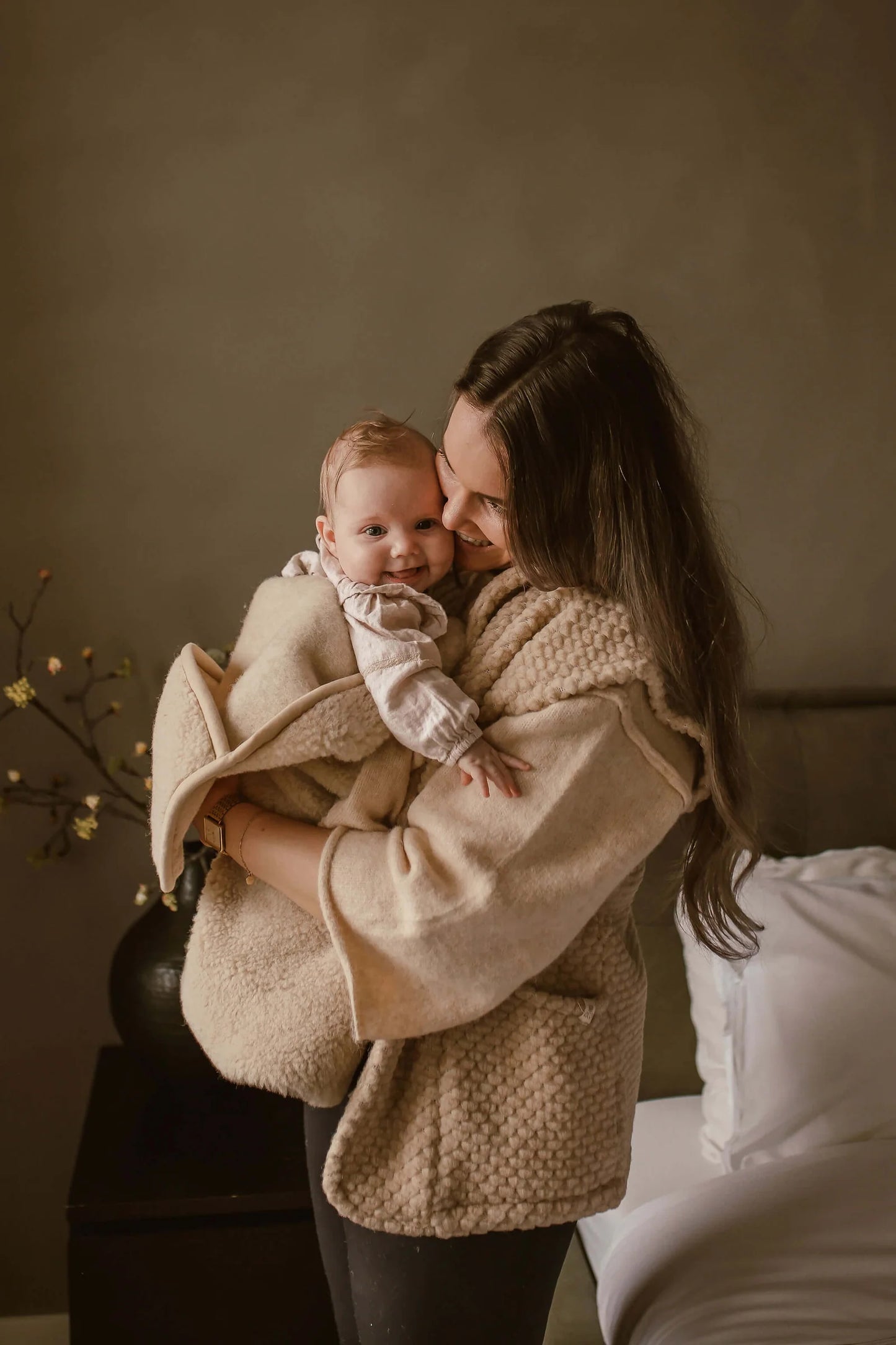 Baby wikkeldeken Naturel | Merinowol | KICO Label