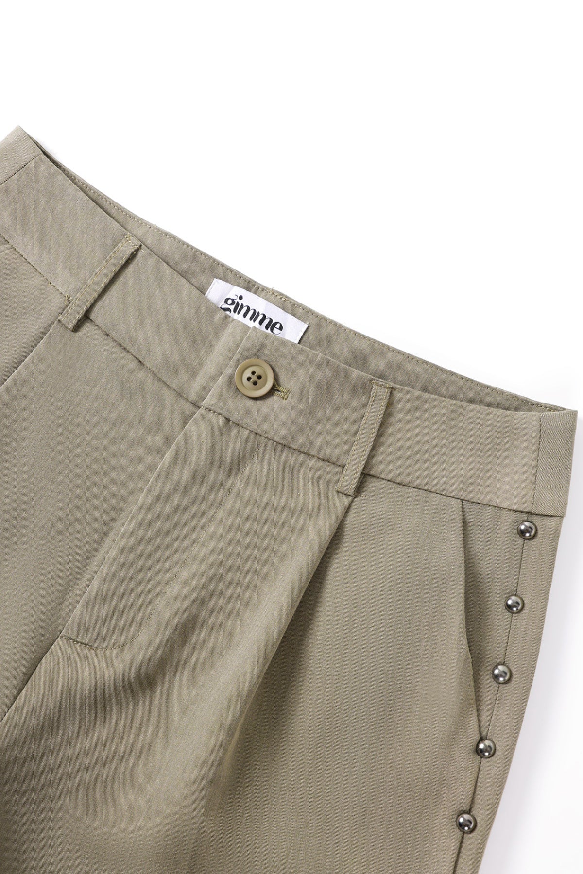 Geweven Polyestervezel Vrouwen Brede Broek Elegante Solide Kleur Herfst/Winter