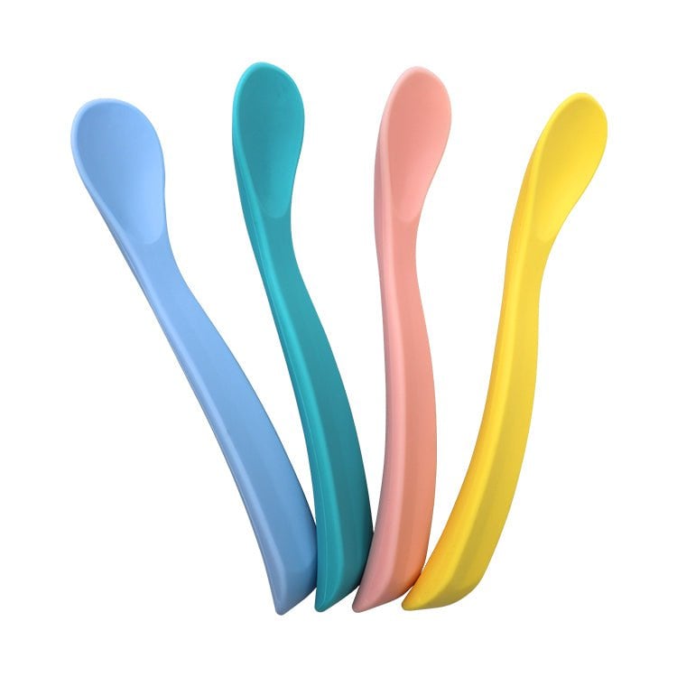Green-Goose | Babylepel Set Gebogen - 4 Stuks