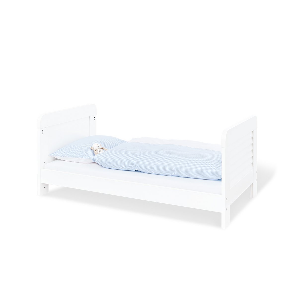 Meegroeibed Wit 140x70 Siena | Verstelbaar & Omvormbaar | Pinolino