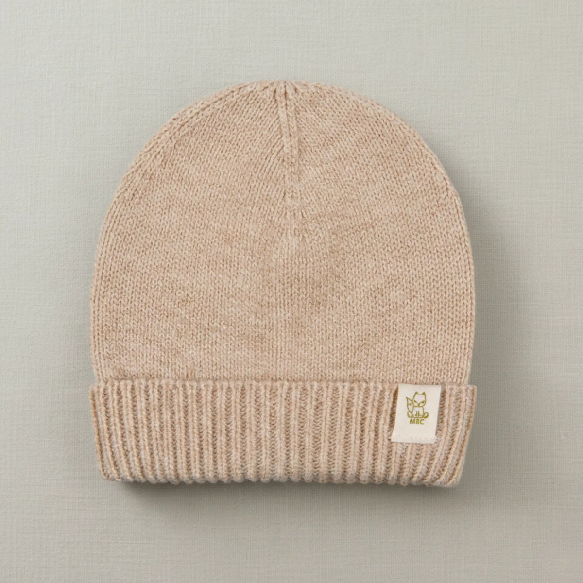 Baby mutsje | 100% merinowol | Moalie Beige