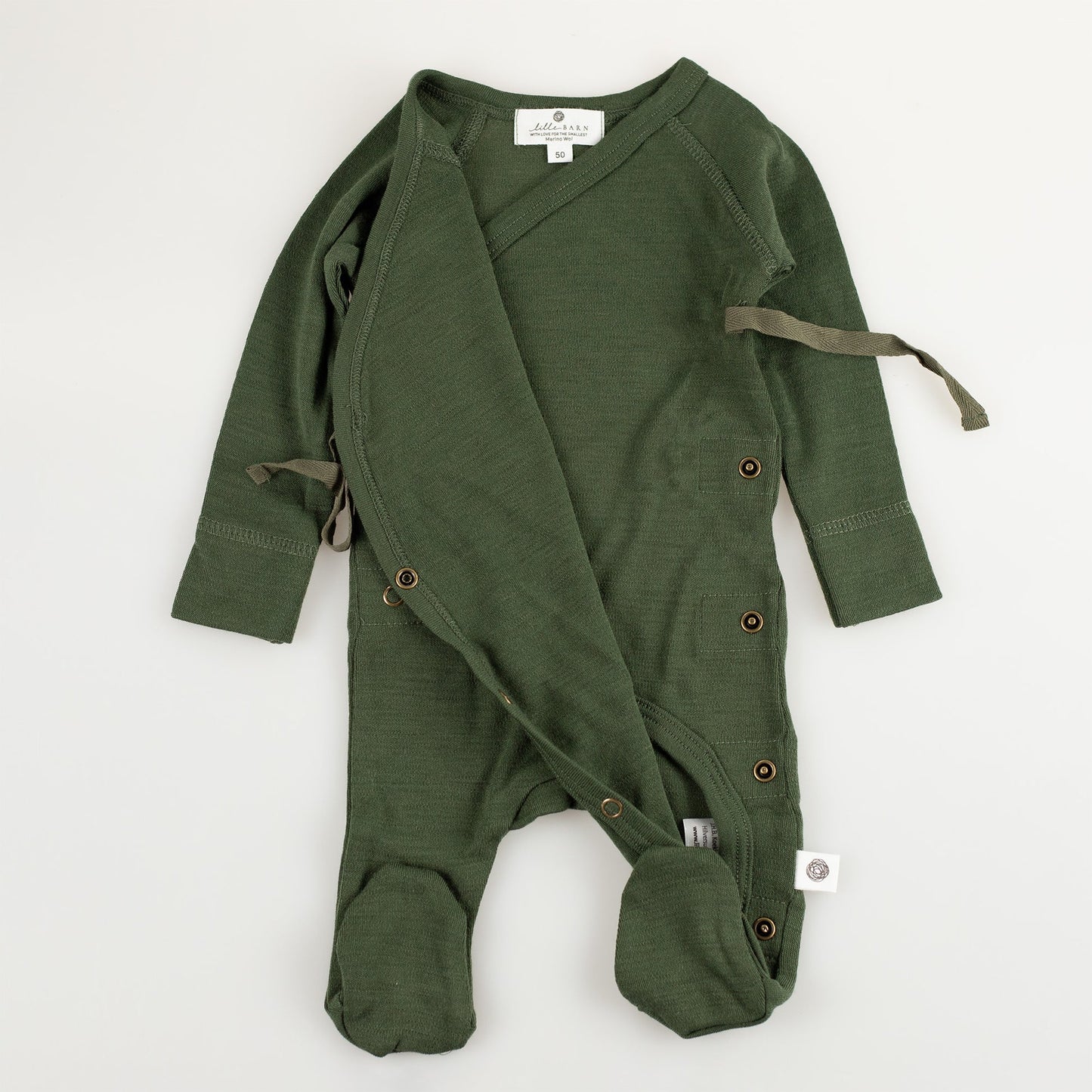 Wollen boxpakje | Merino wol | Rifle Green | Lille Barn