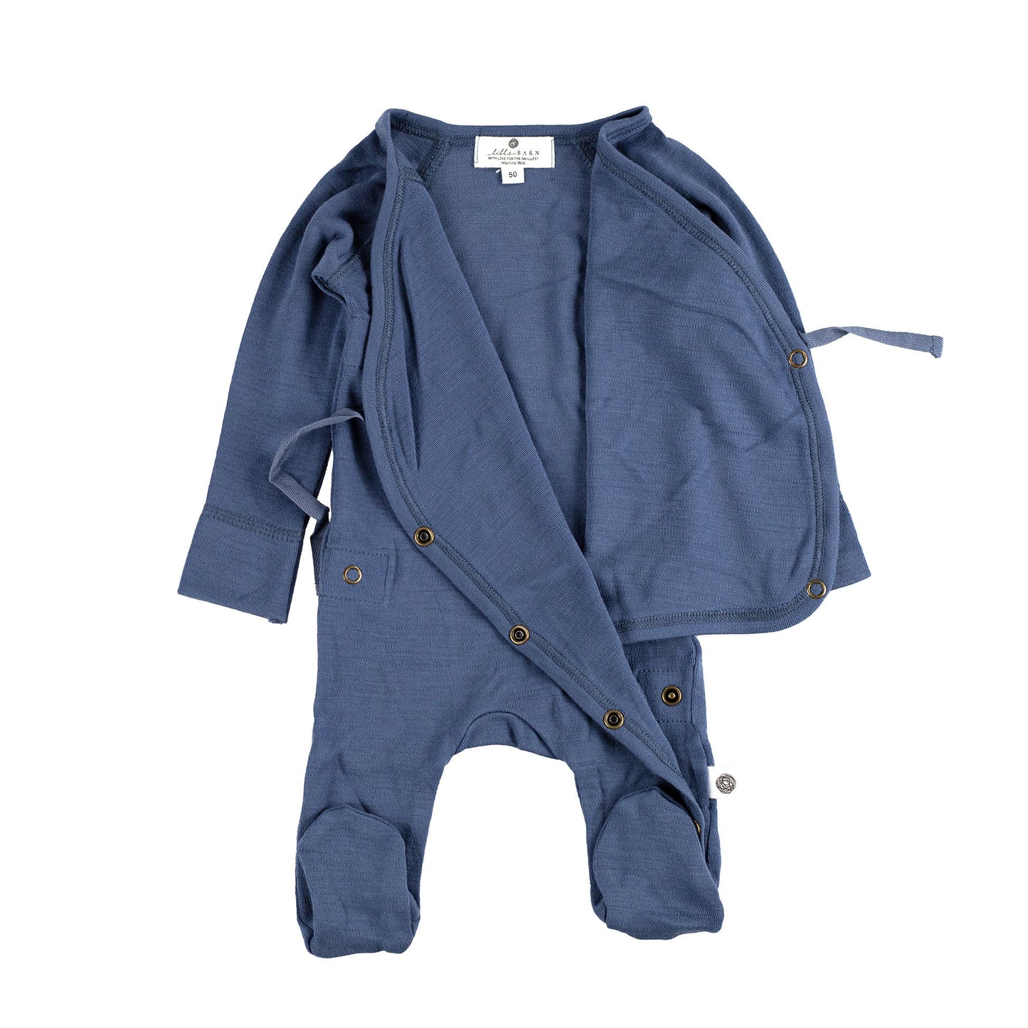 Wollen boxpakje | Merino wol | Vintage Indigo | Lille Barn