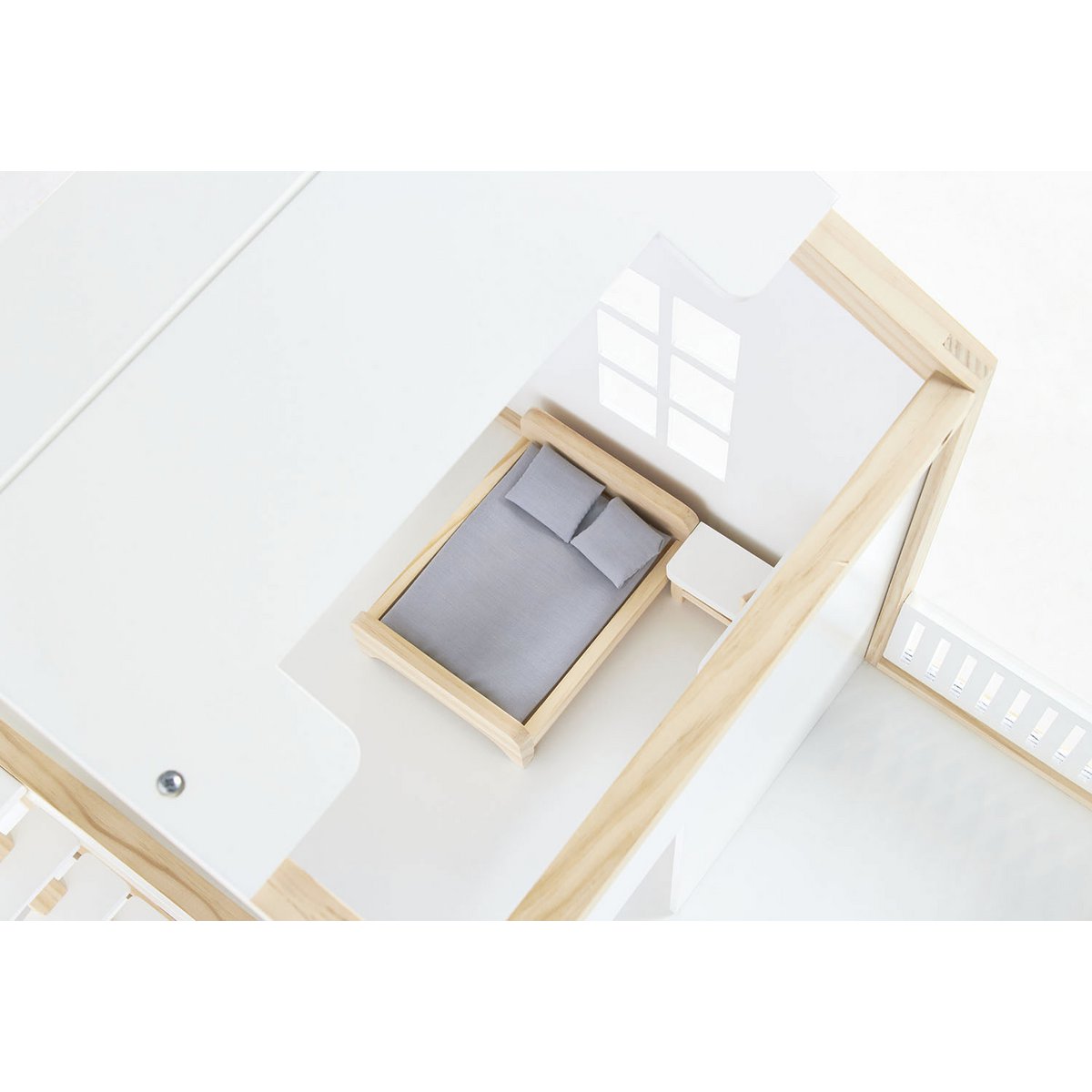 Pinolino Poppenhuis Ida | Wit houten speelhuis vanaf 3 jaar