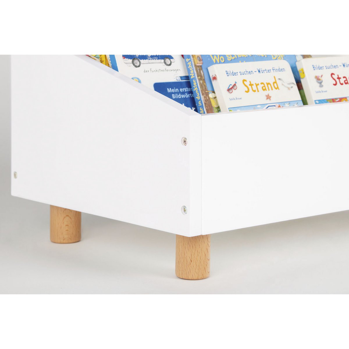 Pinolino Opbergkist | Houten speelgoedkist met vakken