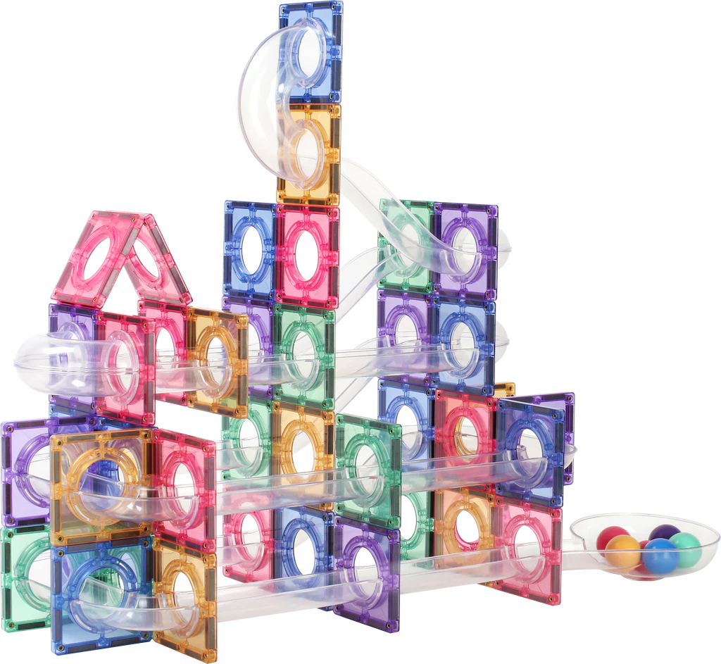 Coblo | Knikkerbaan pastel | 100 delig |