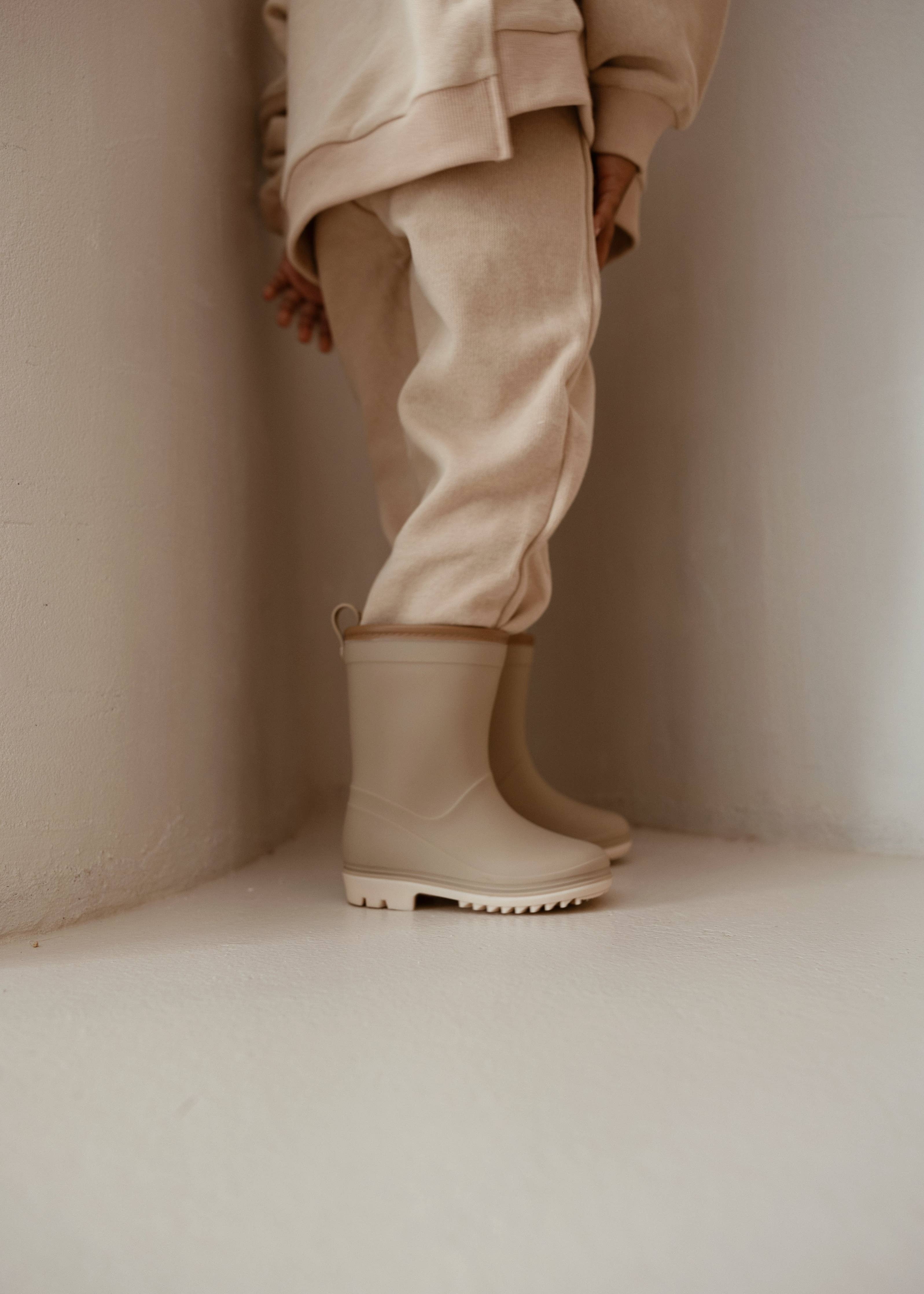 Mrs.Ertha | Regenlaarzen | Taupe