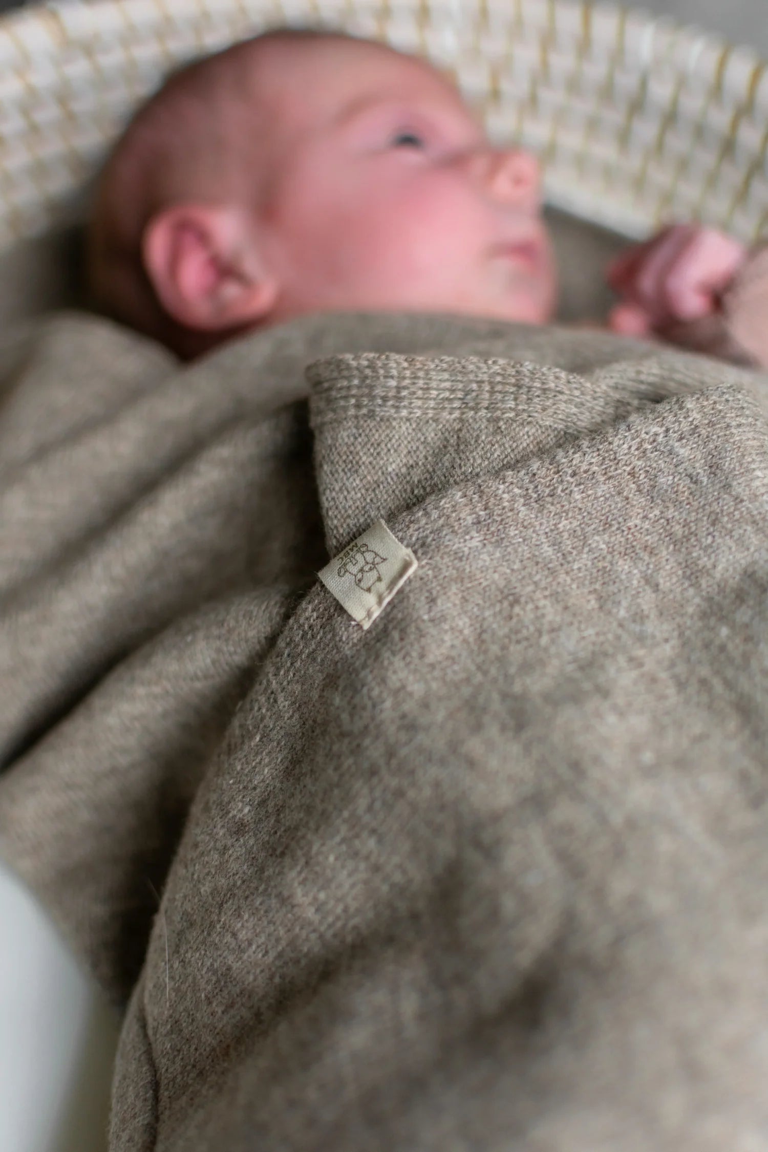 3 in 1 Wikkeldeken Rice Flower | 90% Merinowol & 10% Cashmere | Moalie