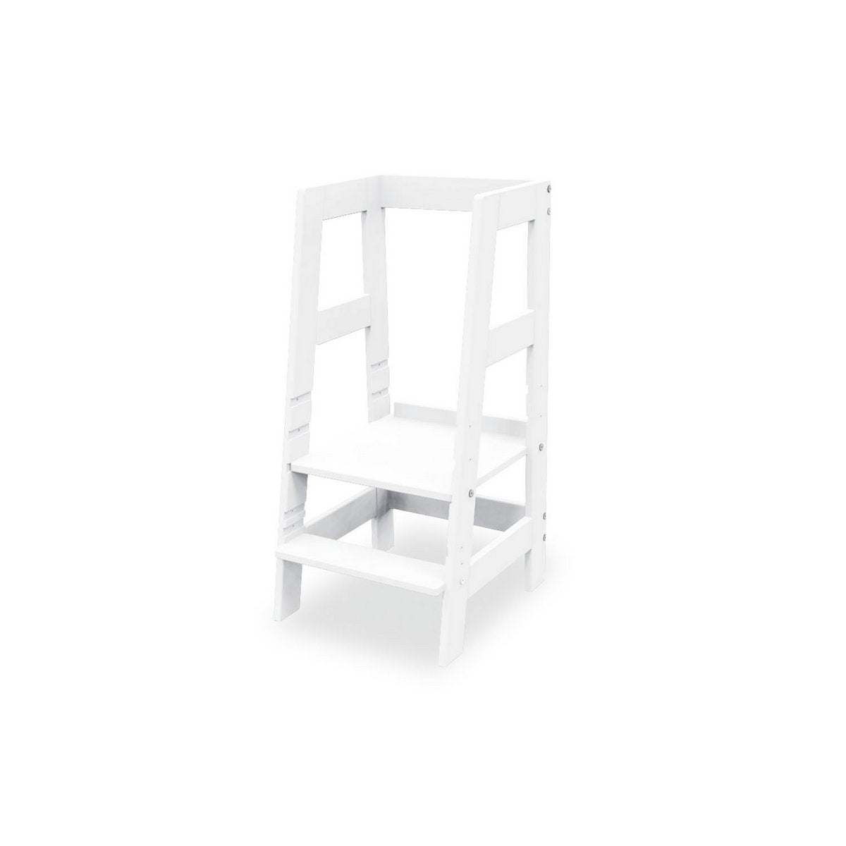 Leertoren 'Fino', wit gelaktPinolino Ontdekkingstoren Fino – Wit gelakt, massief hout, verstelbaar