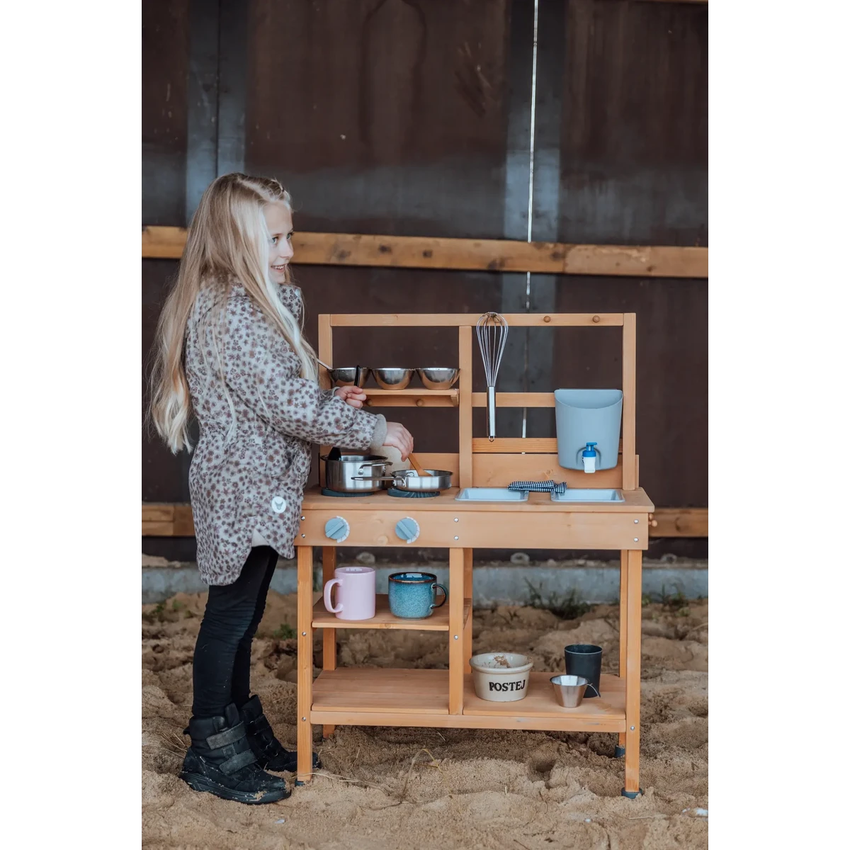 Speelkeuken voor buiten | Hout