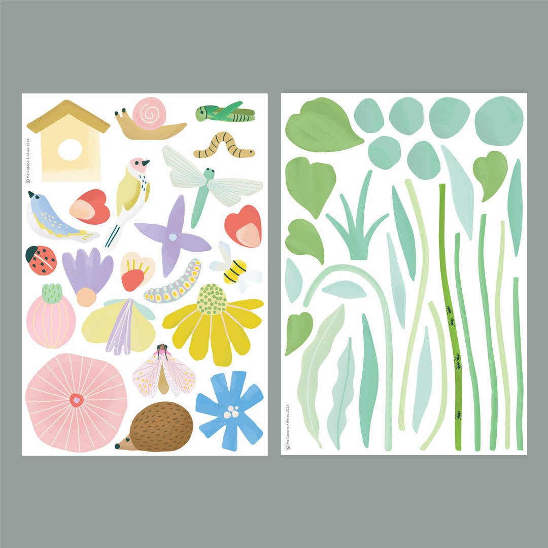 Ma Cabane à Rêves | Magnetisch spel bloemen