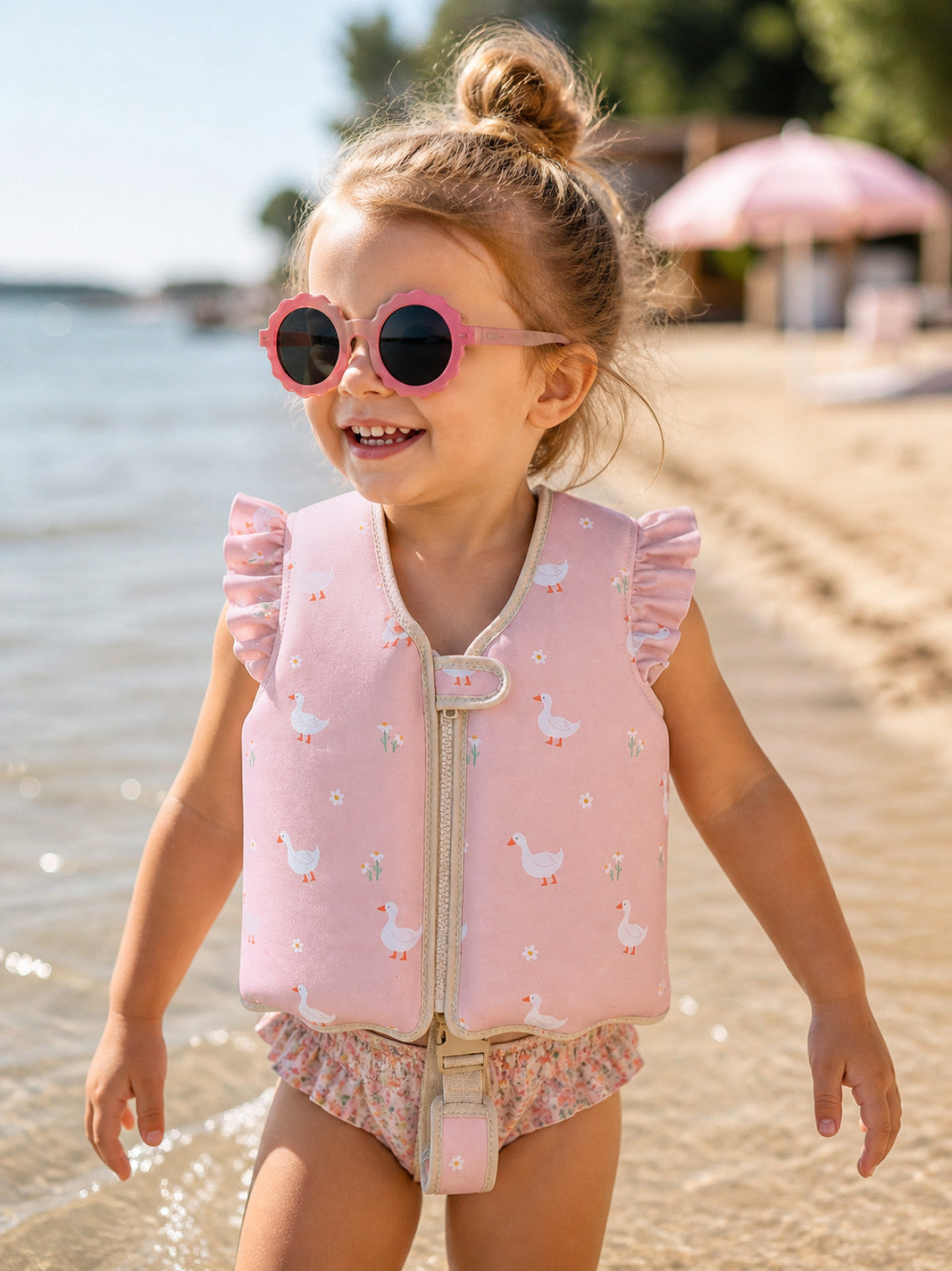 Swim jacket goose pink 2-4 | Jep Kids