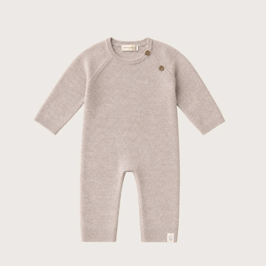 Jumpsuit Sky | Merino & Cashmere | Sand | Moalie