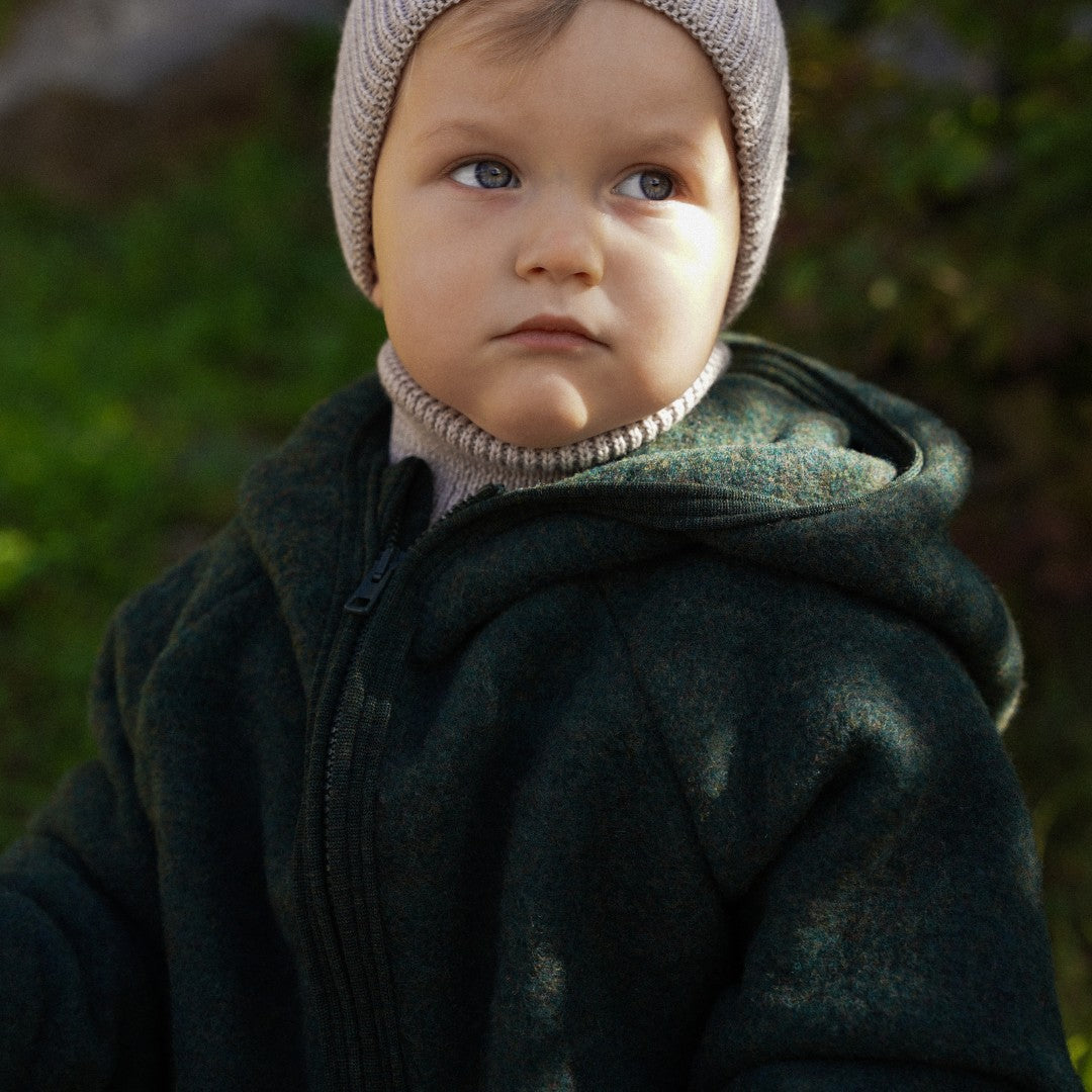 Lambie Cloud Pine Merino Wool Jacket