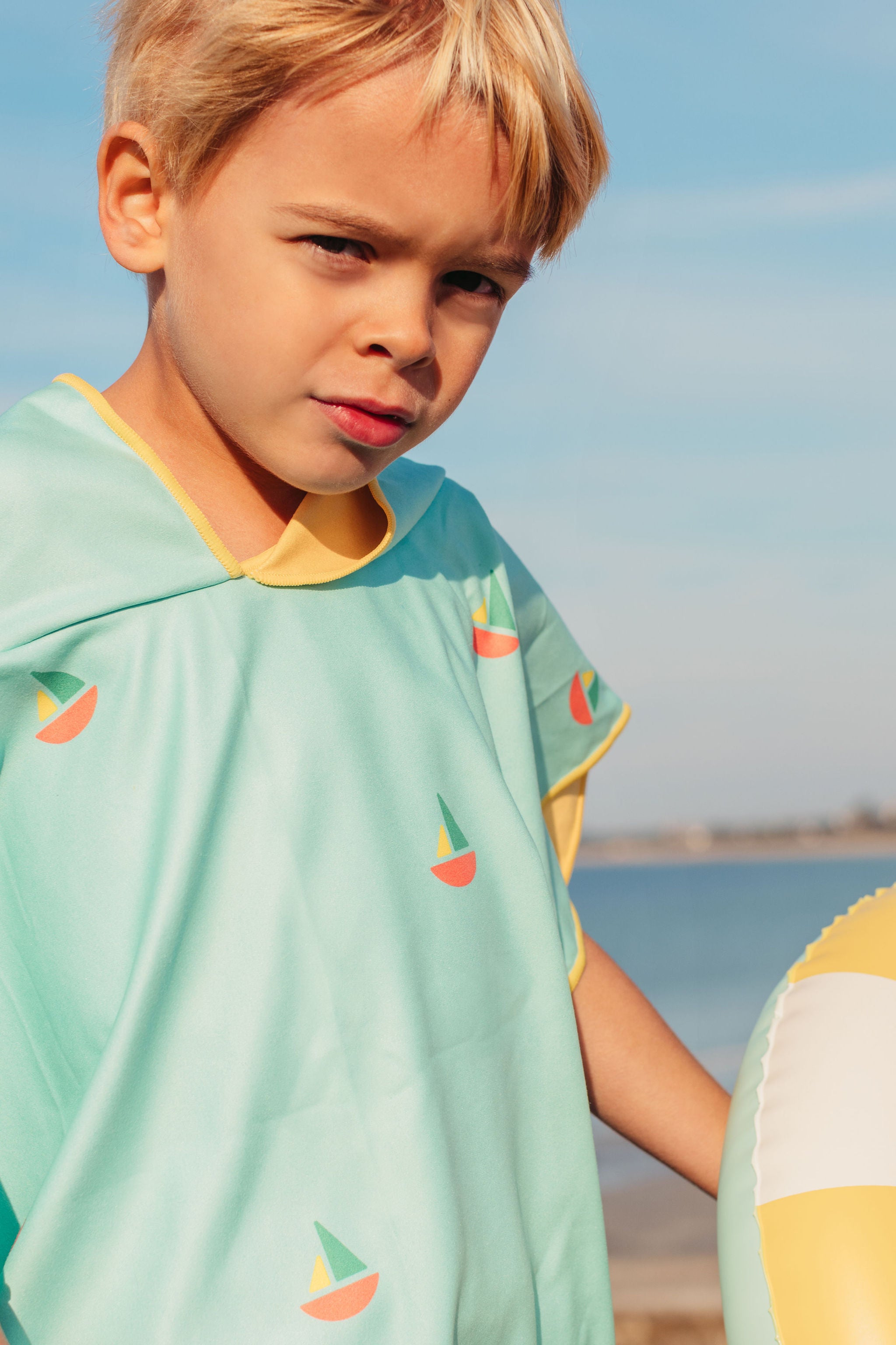 Poncho | Quut | Banana Blue