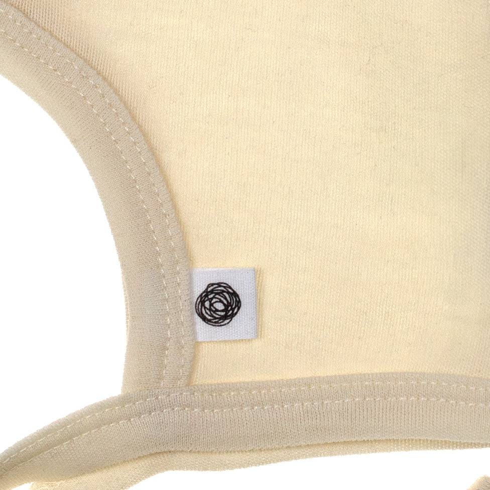 Baby wollen strikmuts | 100% Merinowol | Naturel