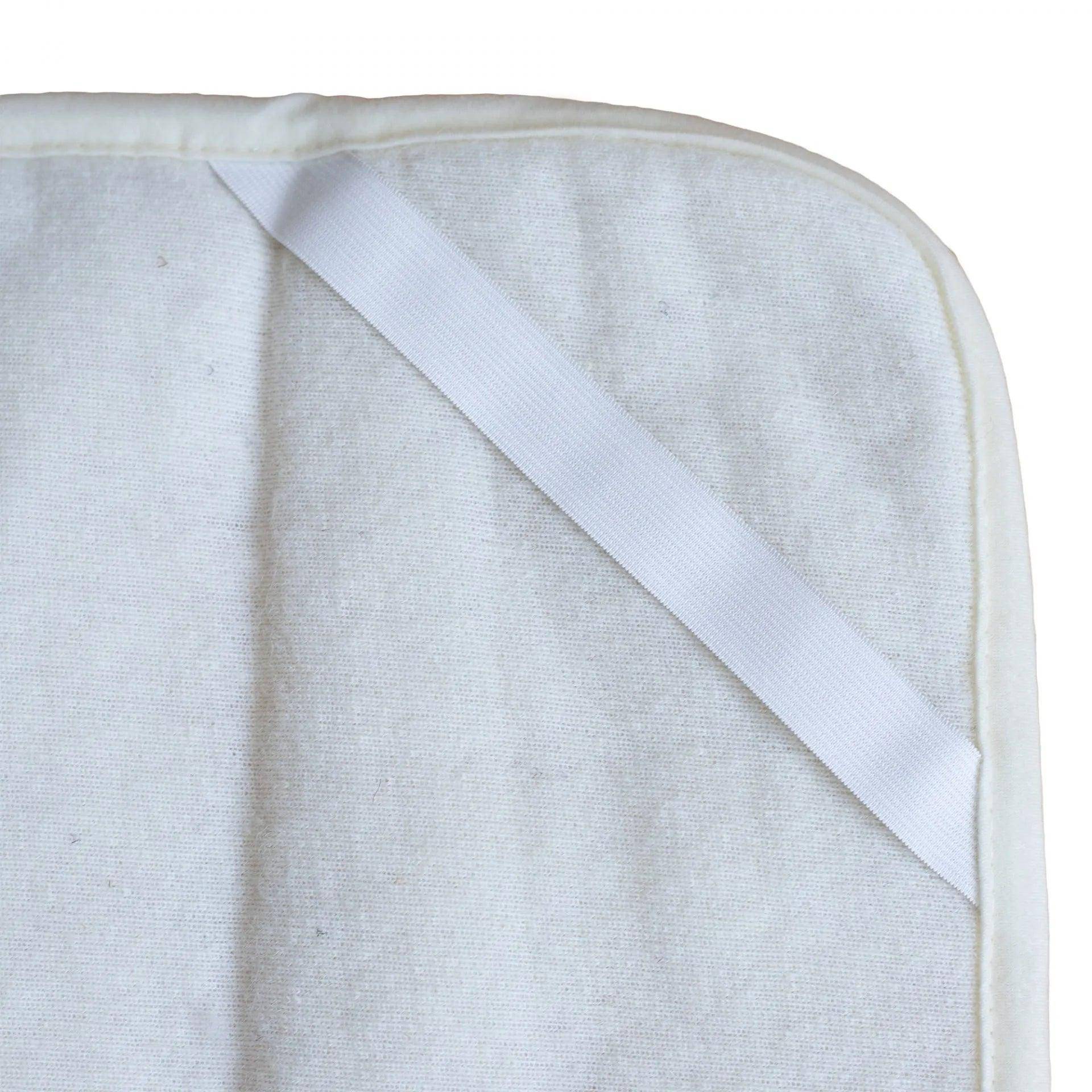 Wollen onderlegger | onderdeken Co Sleeper Naturel | Merinowol | 50x90cm