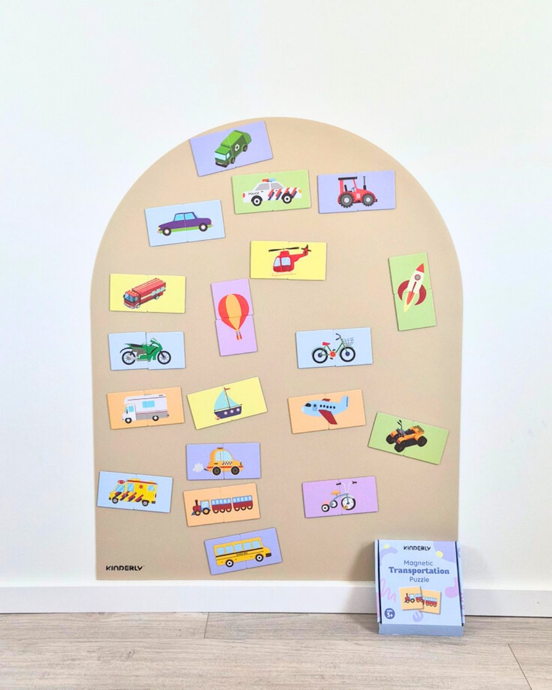 Magnetische Vervoerpuzzel (40-delig)