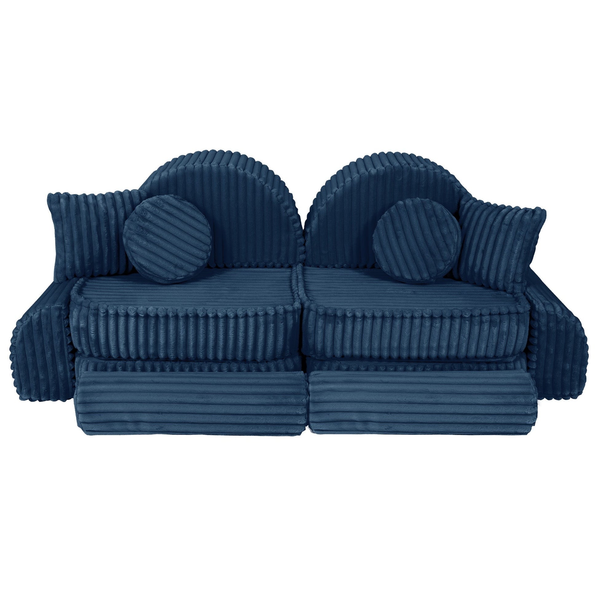 Medium Modular Sofa for Kids - Churros Blue Plus