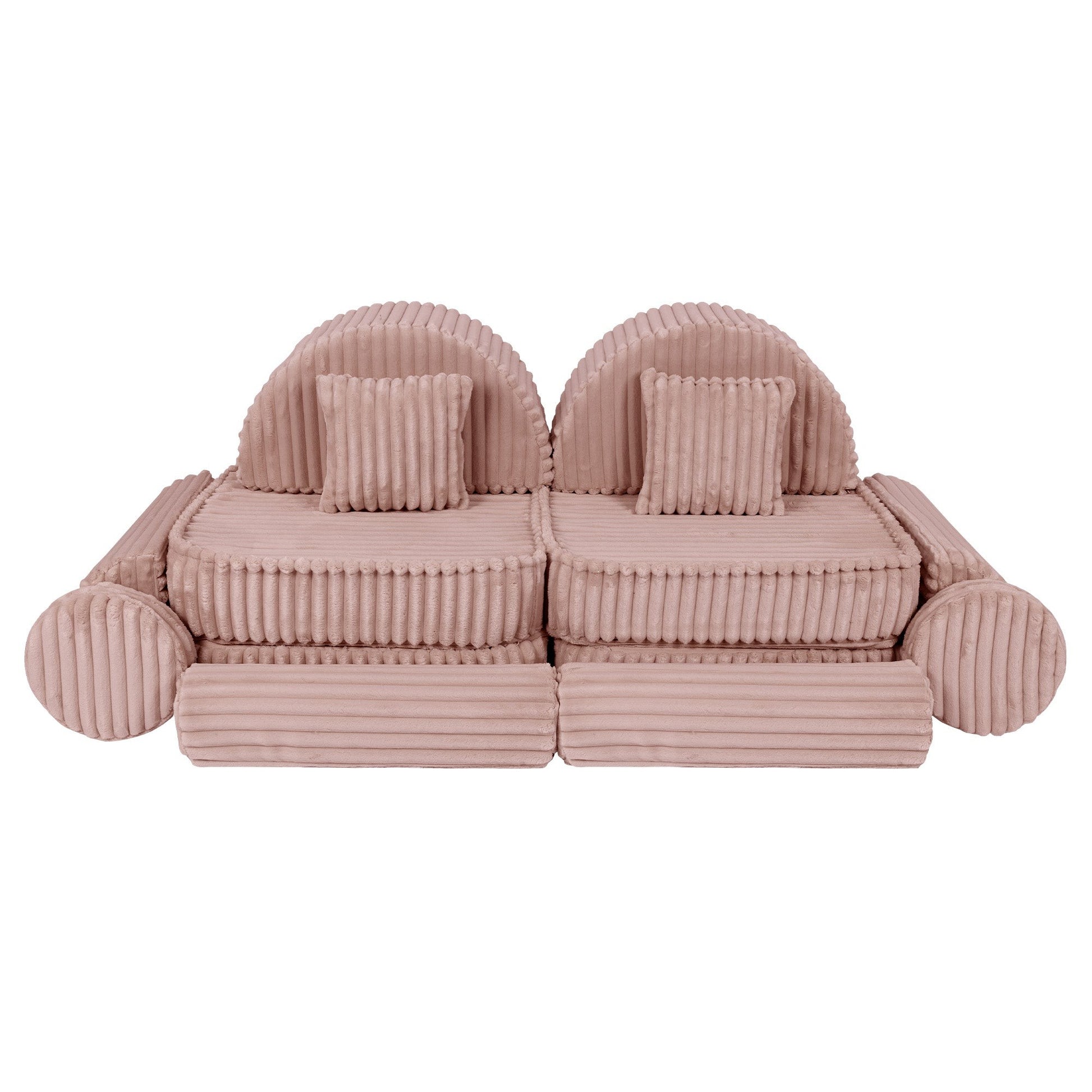 Medium Modular Sofa for Kids - Churros Pink Plus