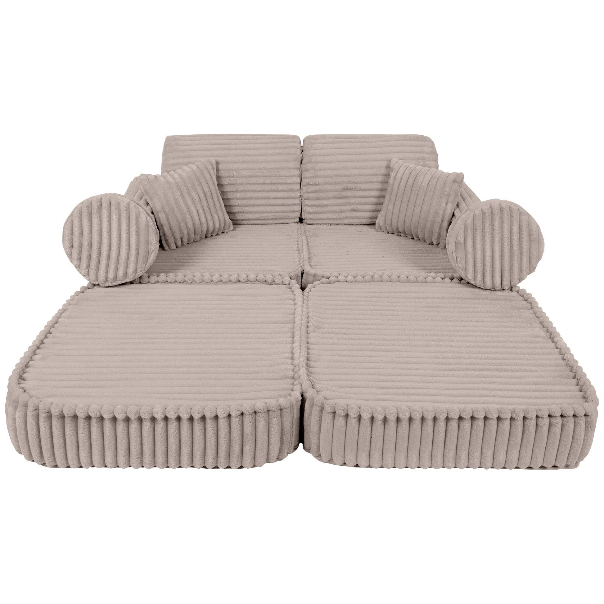 Medium Modular Sofa for Kids - Churros Beige