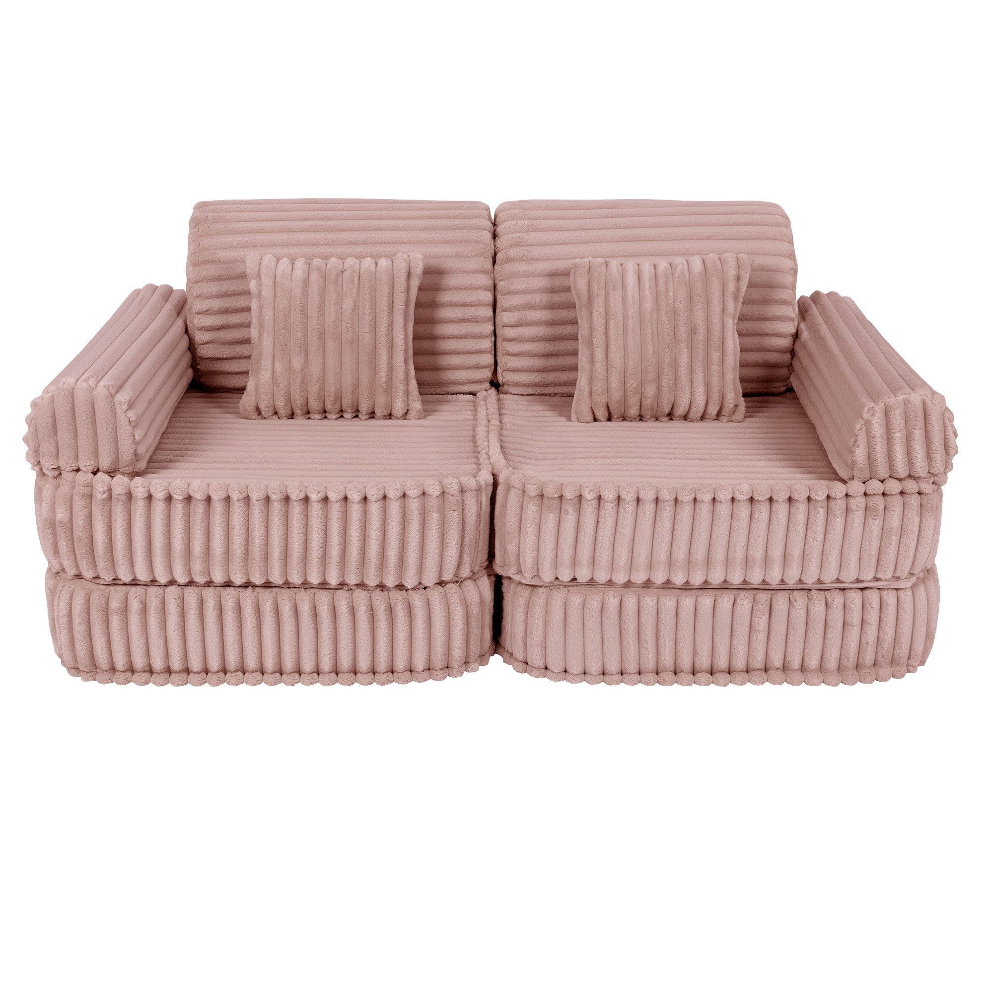Medium Modular Sofa for Kids - Churros Pink