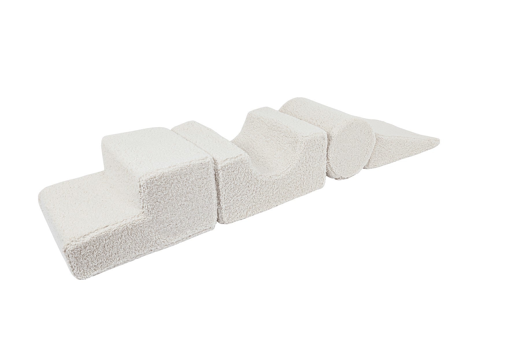 MeowBaby® Bearly Shape Set with 4 Elements - Ecru