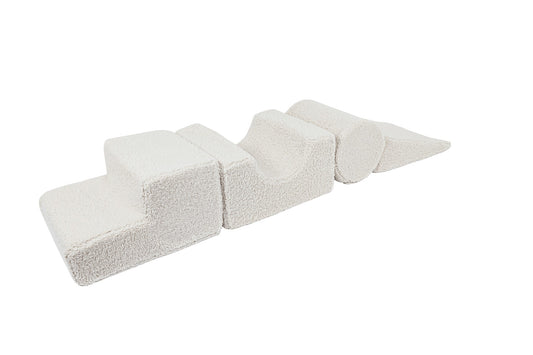 MeowBaby® Bearly Shape Set with 4 Elements - Ecru