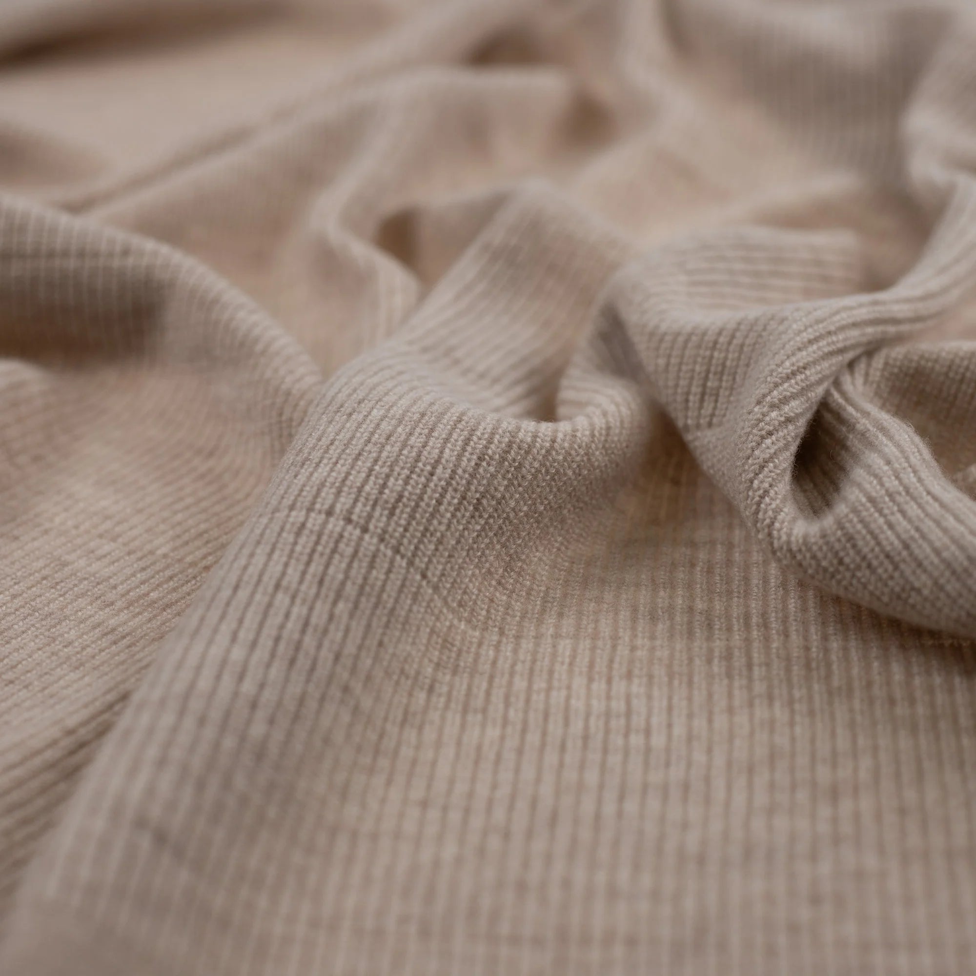 Wollen Babydeken | Kinderdeken Gebreid | 100% Merinowol | Cobble