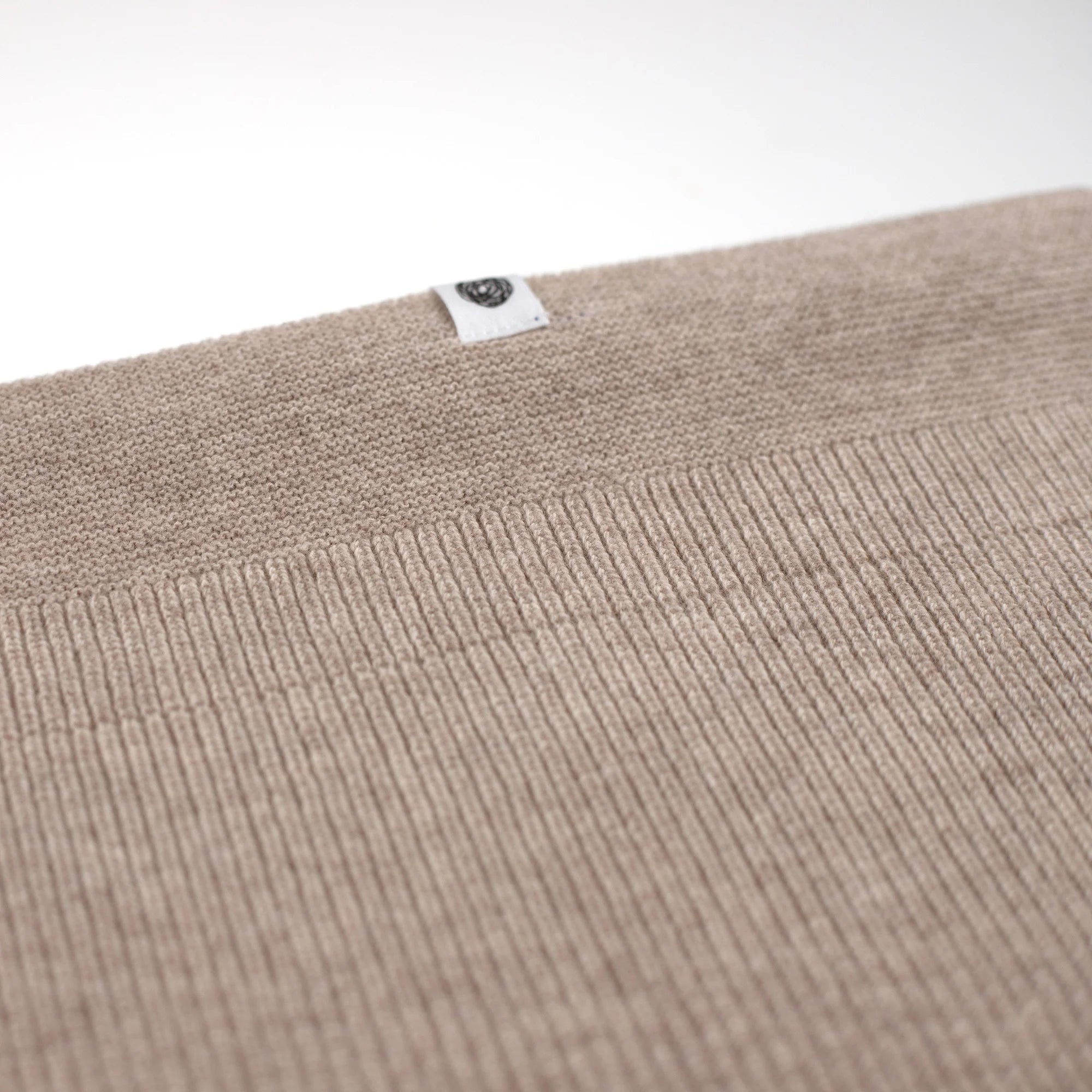 Wollen Babydeken | Kinderdeken Gebreid | 100% Merinowol | Cobble