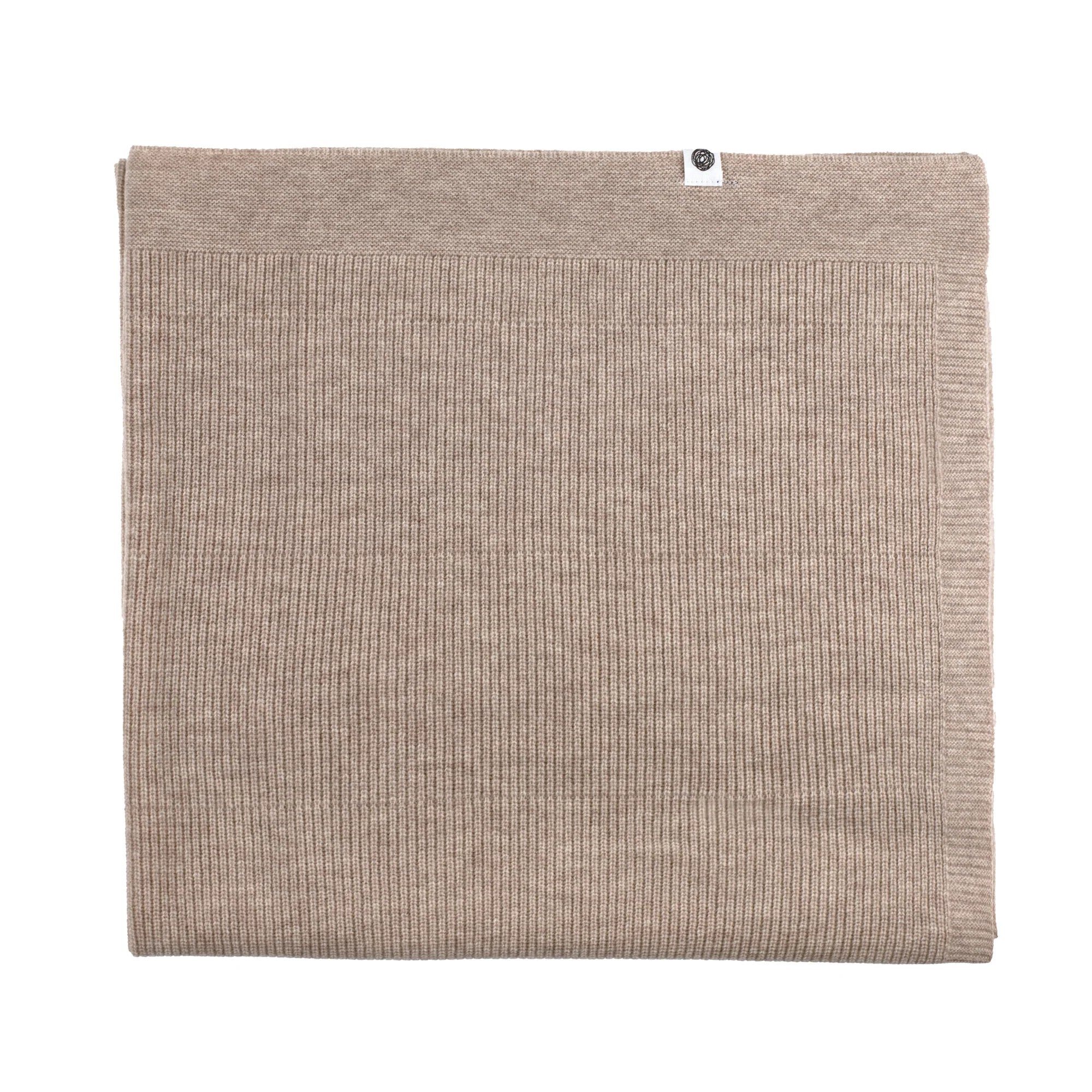 Wollen Babydeken | Kinderdeken Gebreid | 100% Merinowol | Cobble