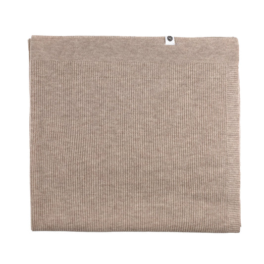 Wollen Babydeken | Kinderdeken Gebreid |  100% Merinowol | Cobble