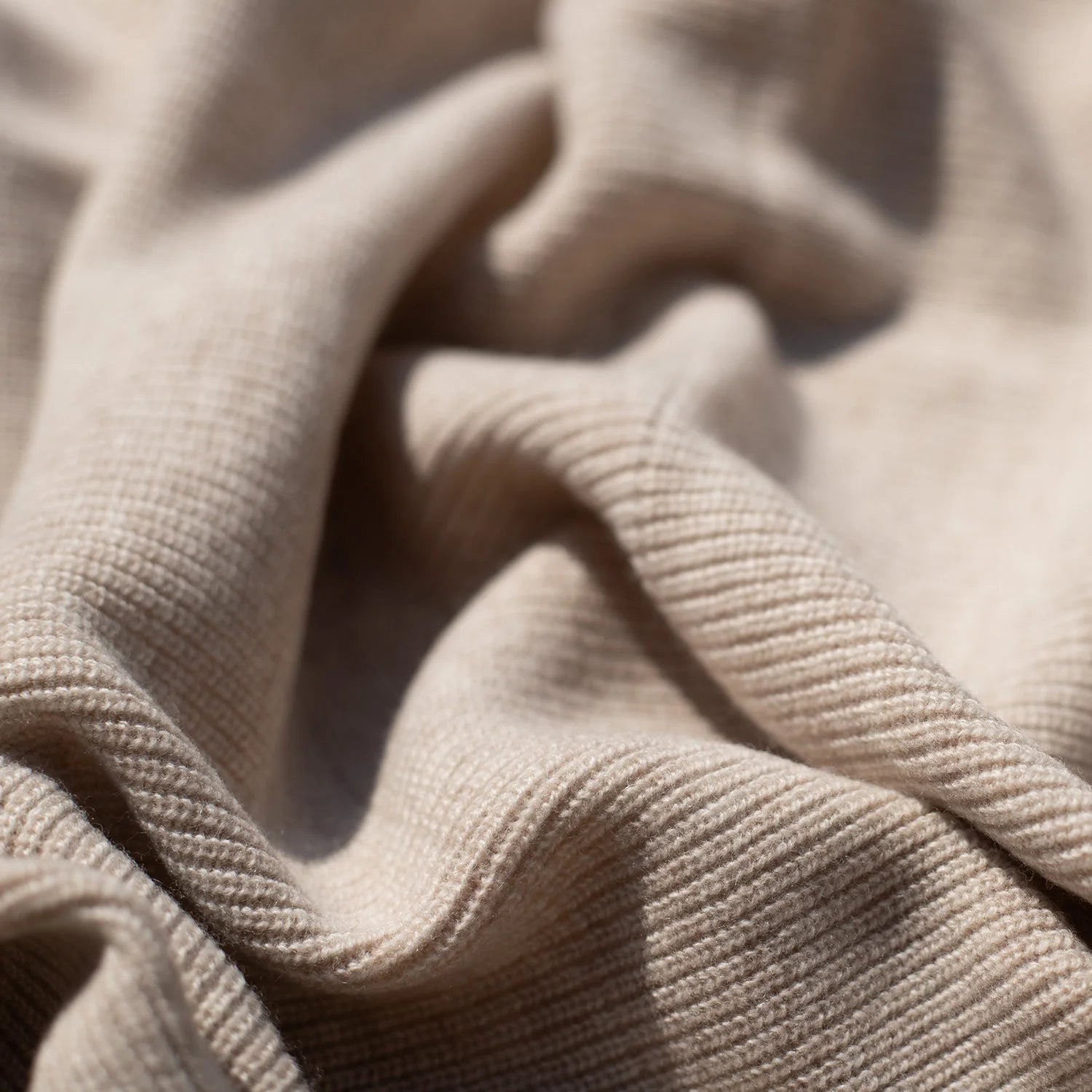 Wollen Babydeken | Kinderdeken Gebreid | 100% Merinowol | Garlic