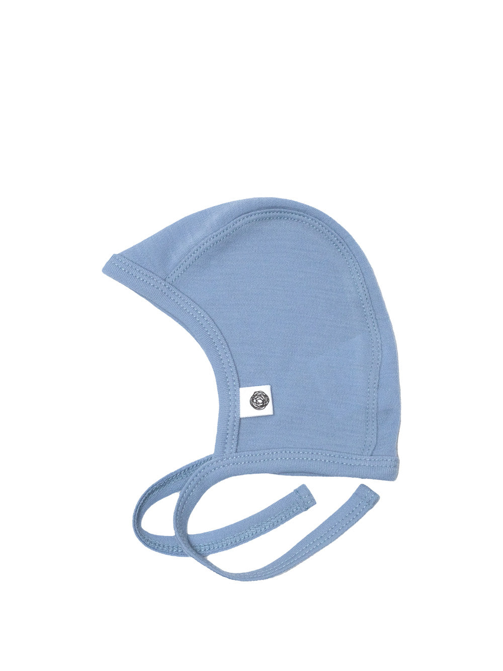 Baby wollen strikmuts | 100% Merinowol | Blue Fog