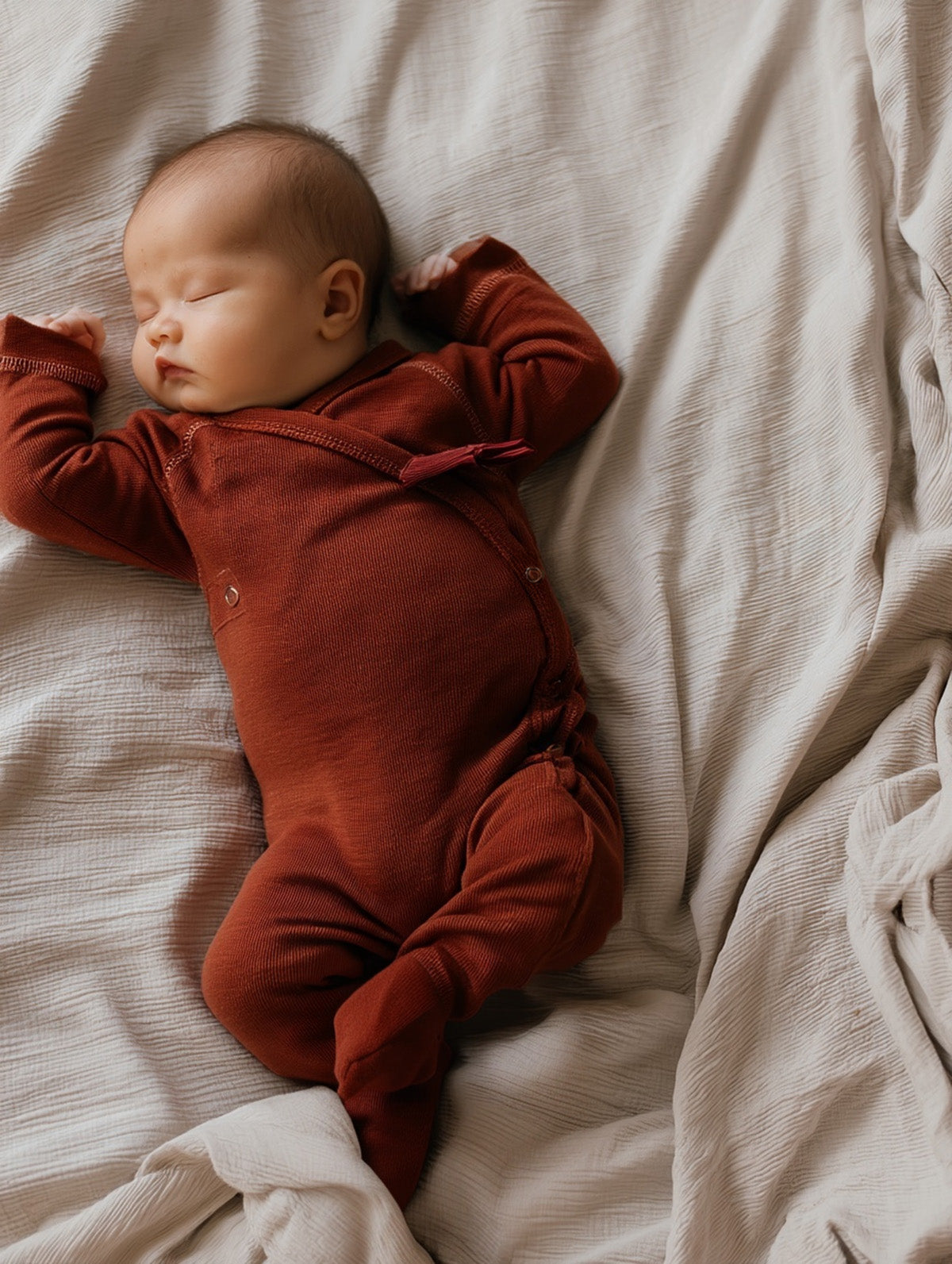 Wollen boxpakje | Merino wol | Burnt henna | Lille Barn