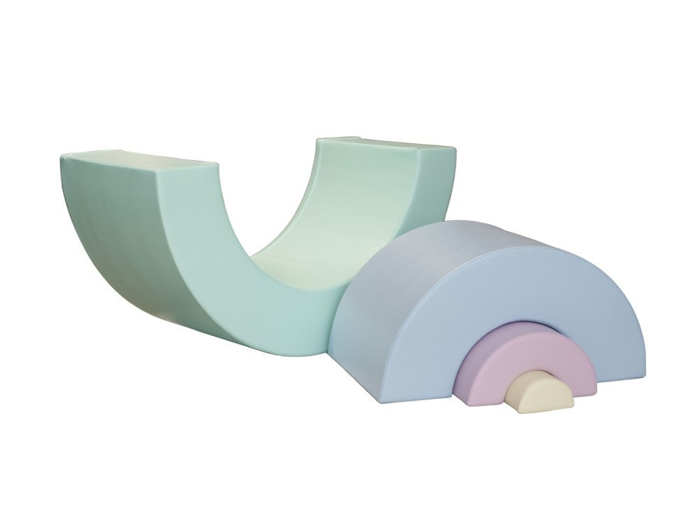 Montessori Soft Play Set - Rainbow