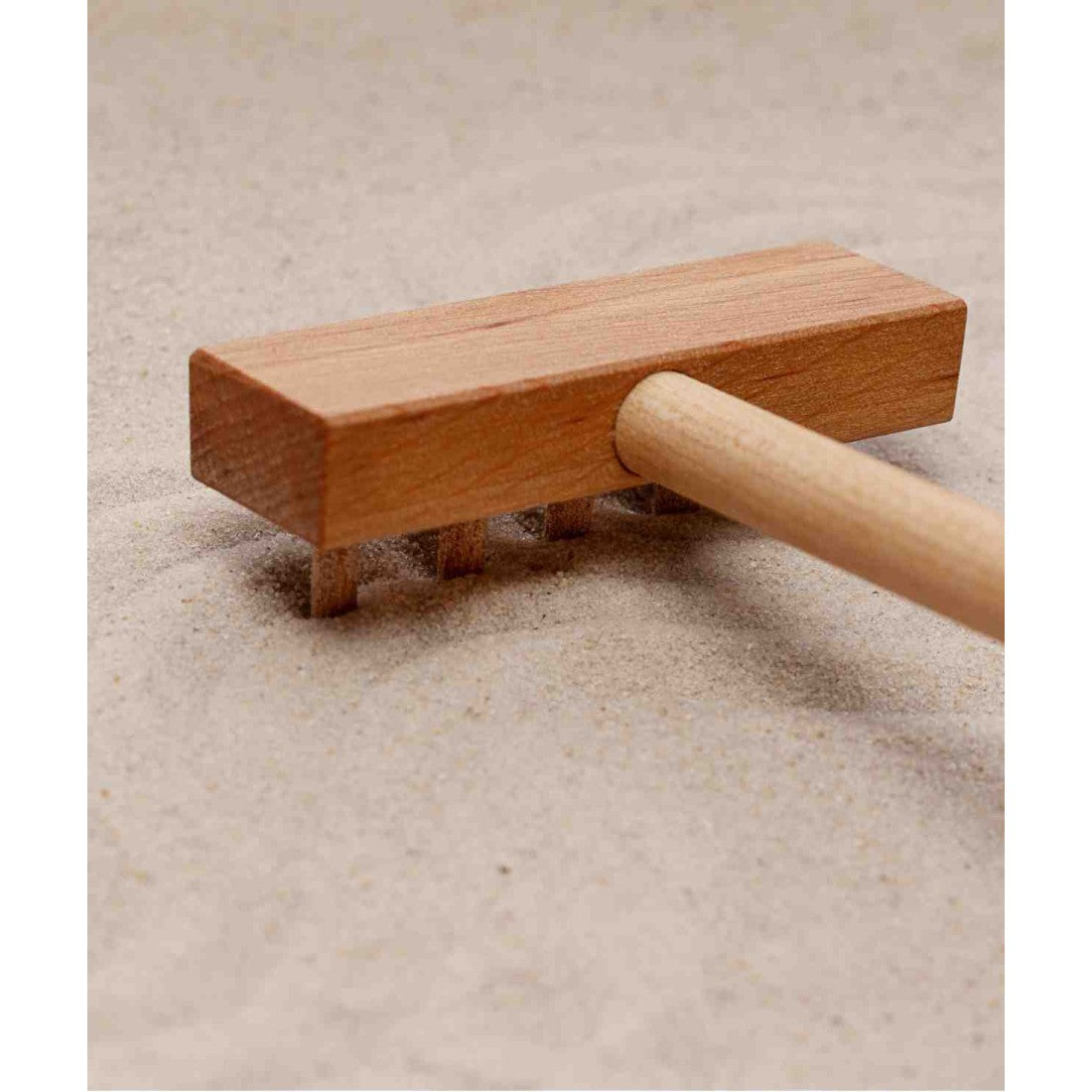 Montessori Tray with Handle, Sand and Accessories