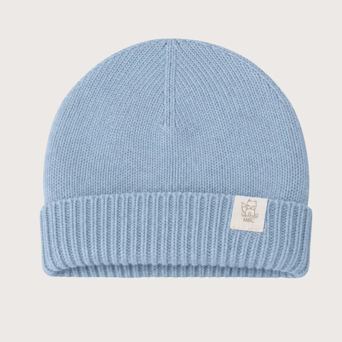 Fine Knit mutsje | Merinowol & cashmere | Moalie Lichtblauw