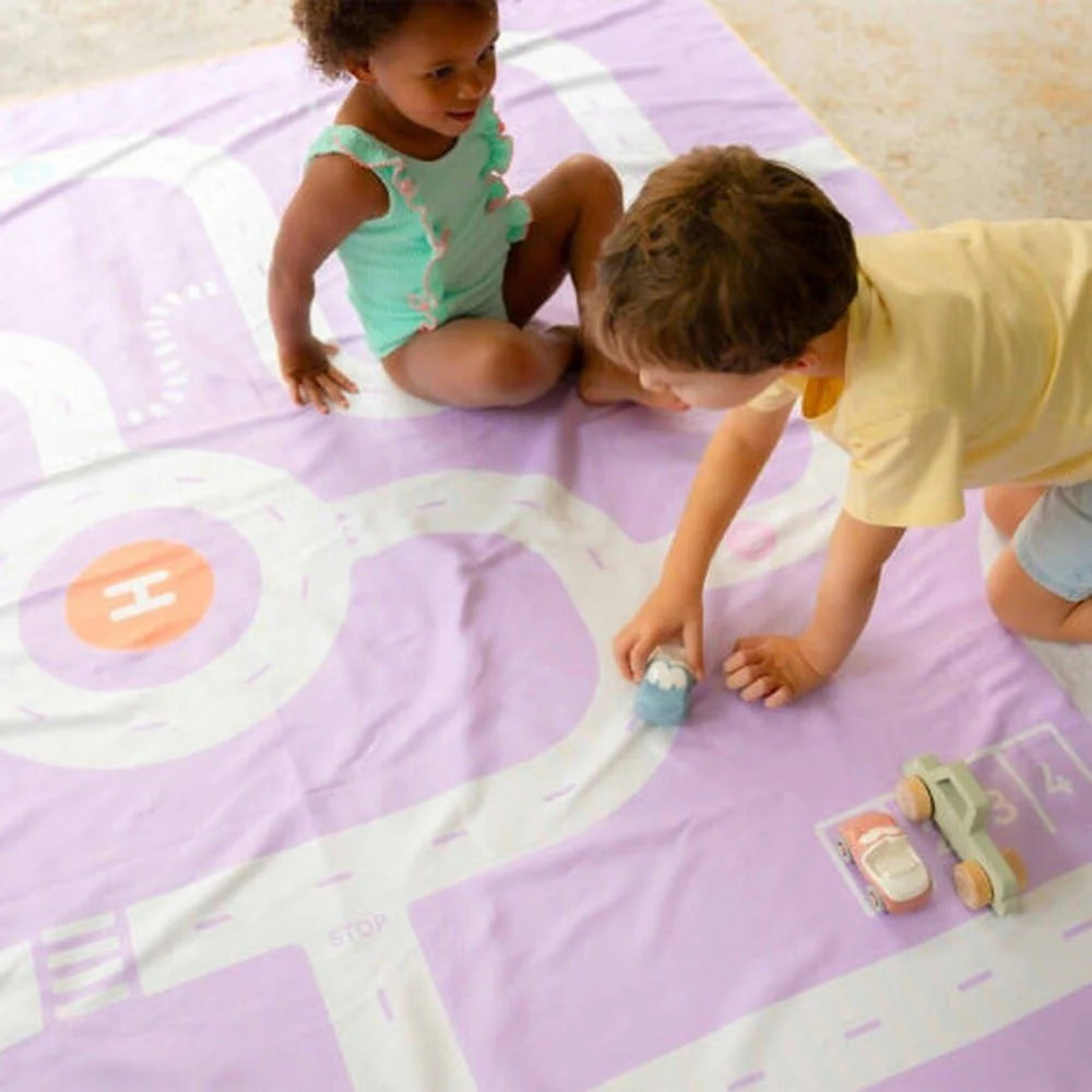 PlayTowel XL 180x180cm | Road Lavender | Quut