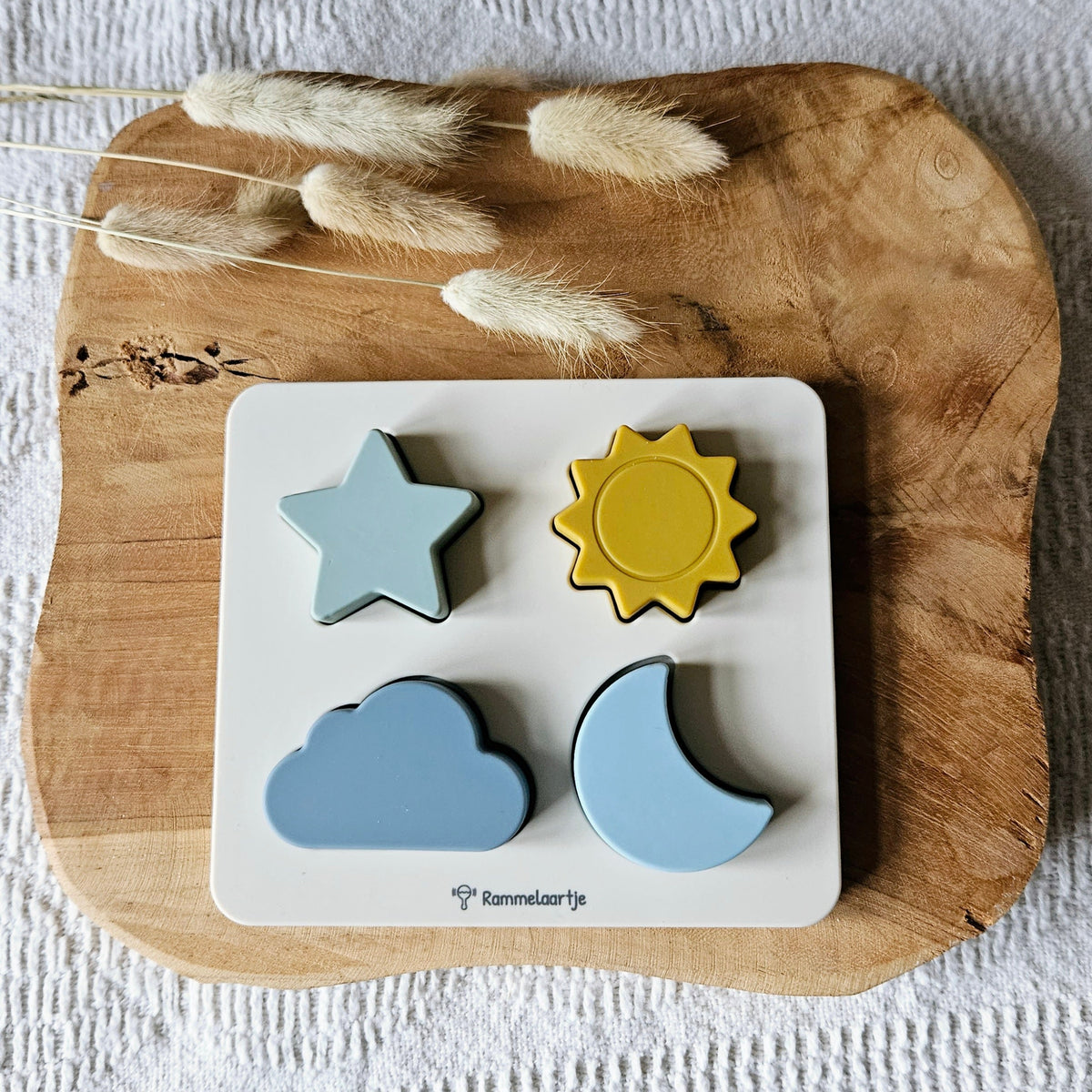 Siliconen puzzel Zon van Rammelaartje