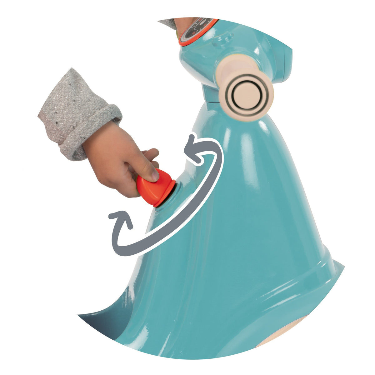 Retro Ride-on Scooter For Kids - Blue