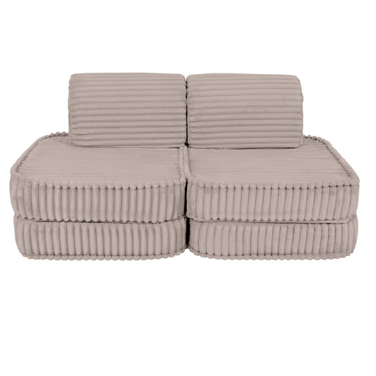 Small Modular Sofa for Kids - Churros Beige