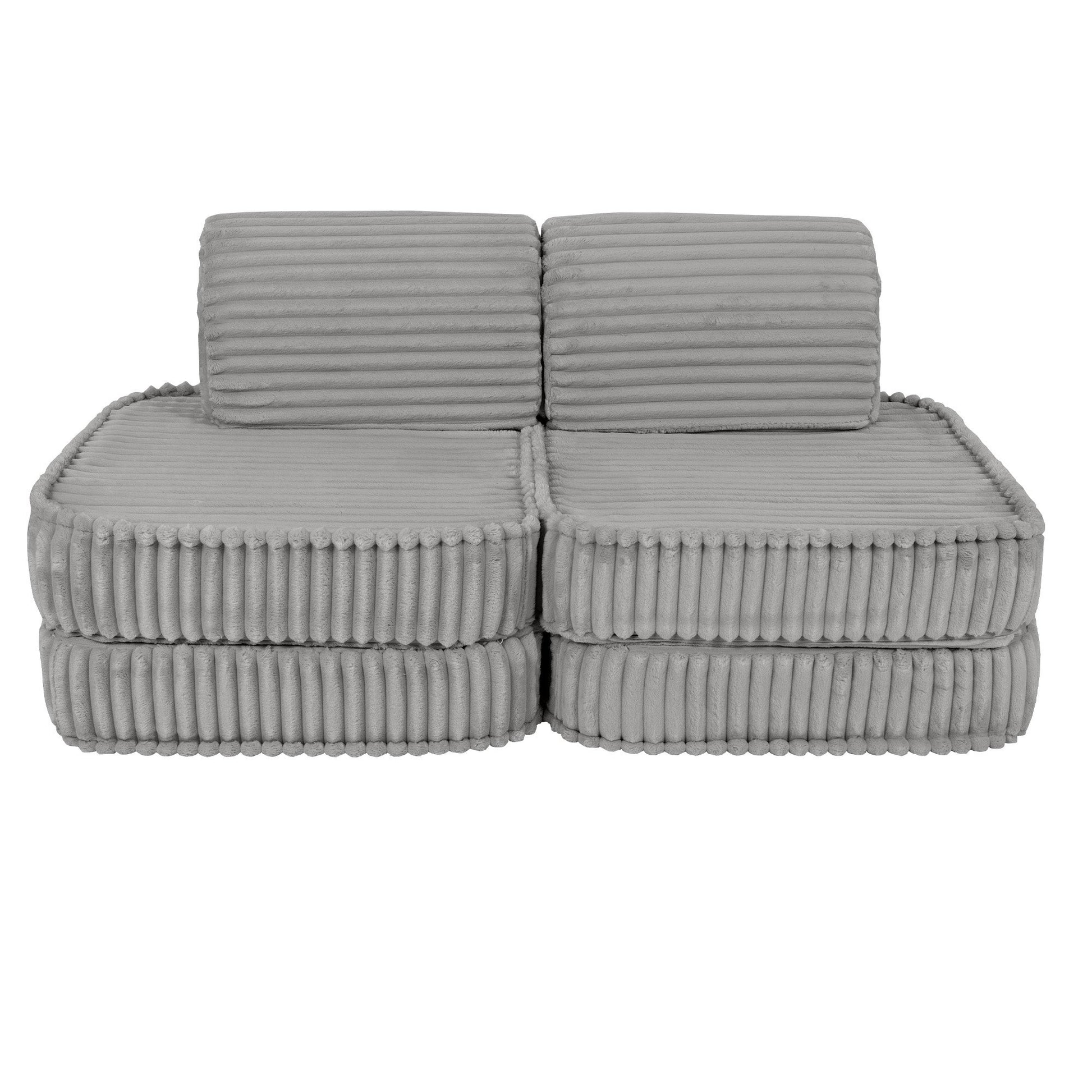 Small Modular Sofa for Kids - Churros Moon Grey