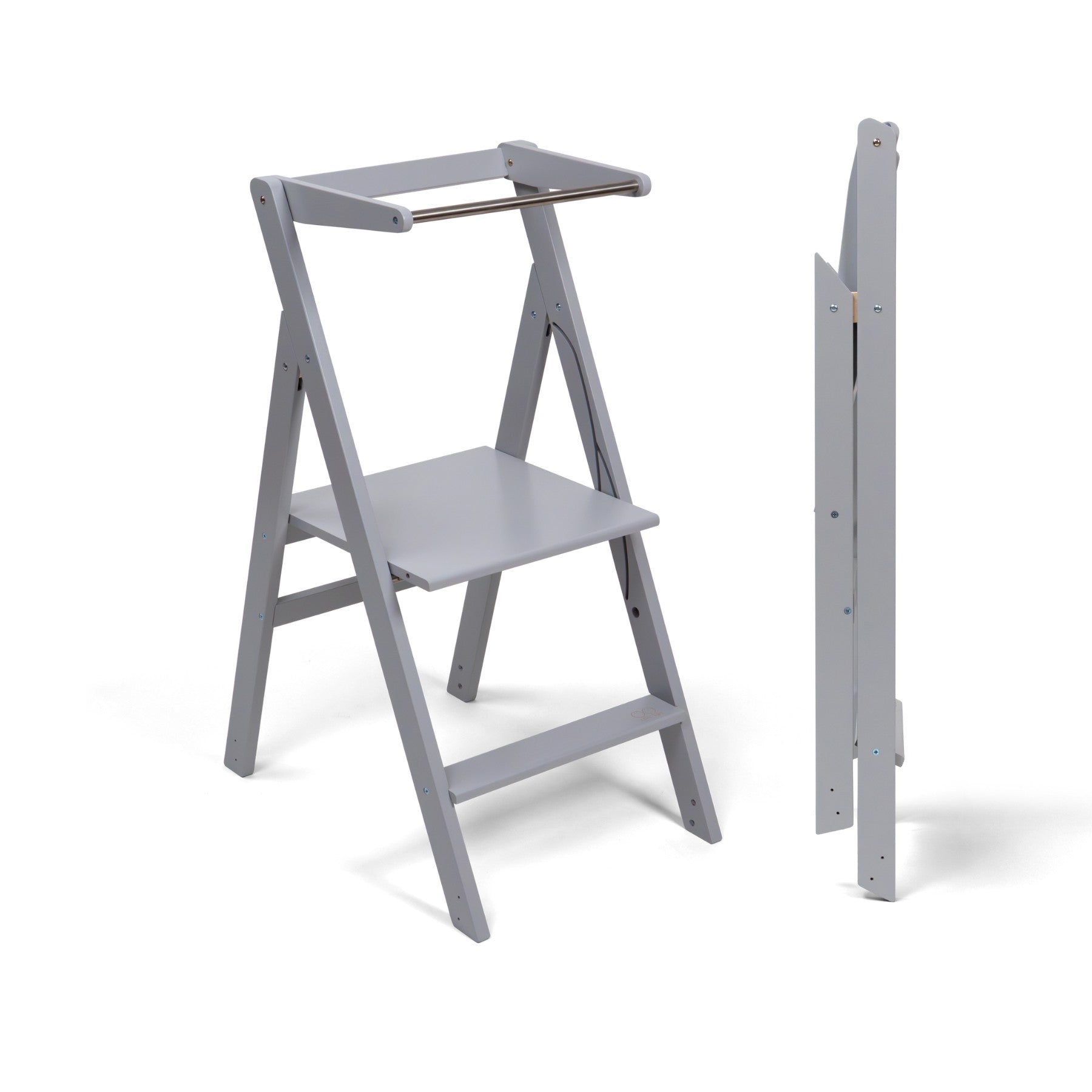 STEP'n'FOLD Foldable Helper Tower - Grey