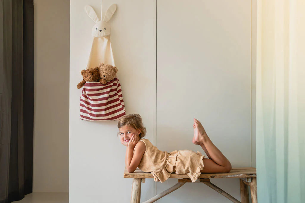 Toto “bunny” | by play&go® | Speelse 2-in-1 wandopberger & draagtas