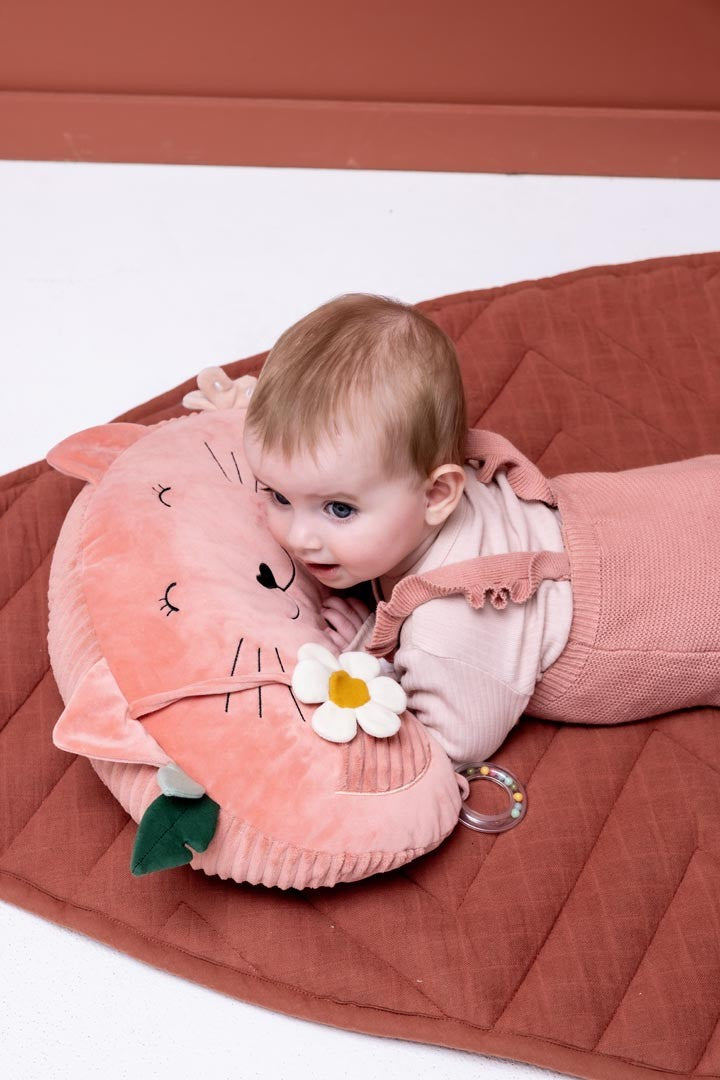 Tummy Time Pillow - Mrs. Cat