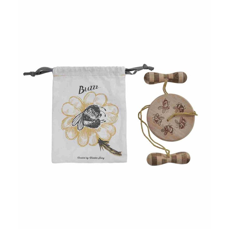 Wooden Buzz Spinner