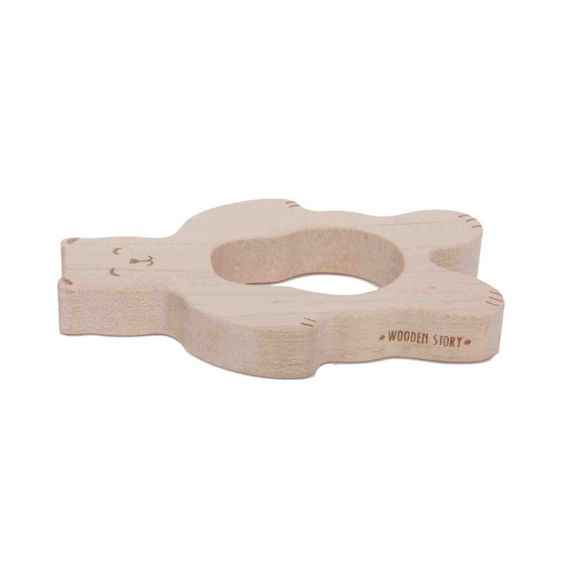Wooden Teether - Teddy