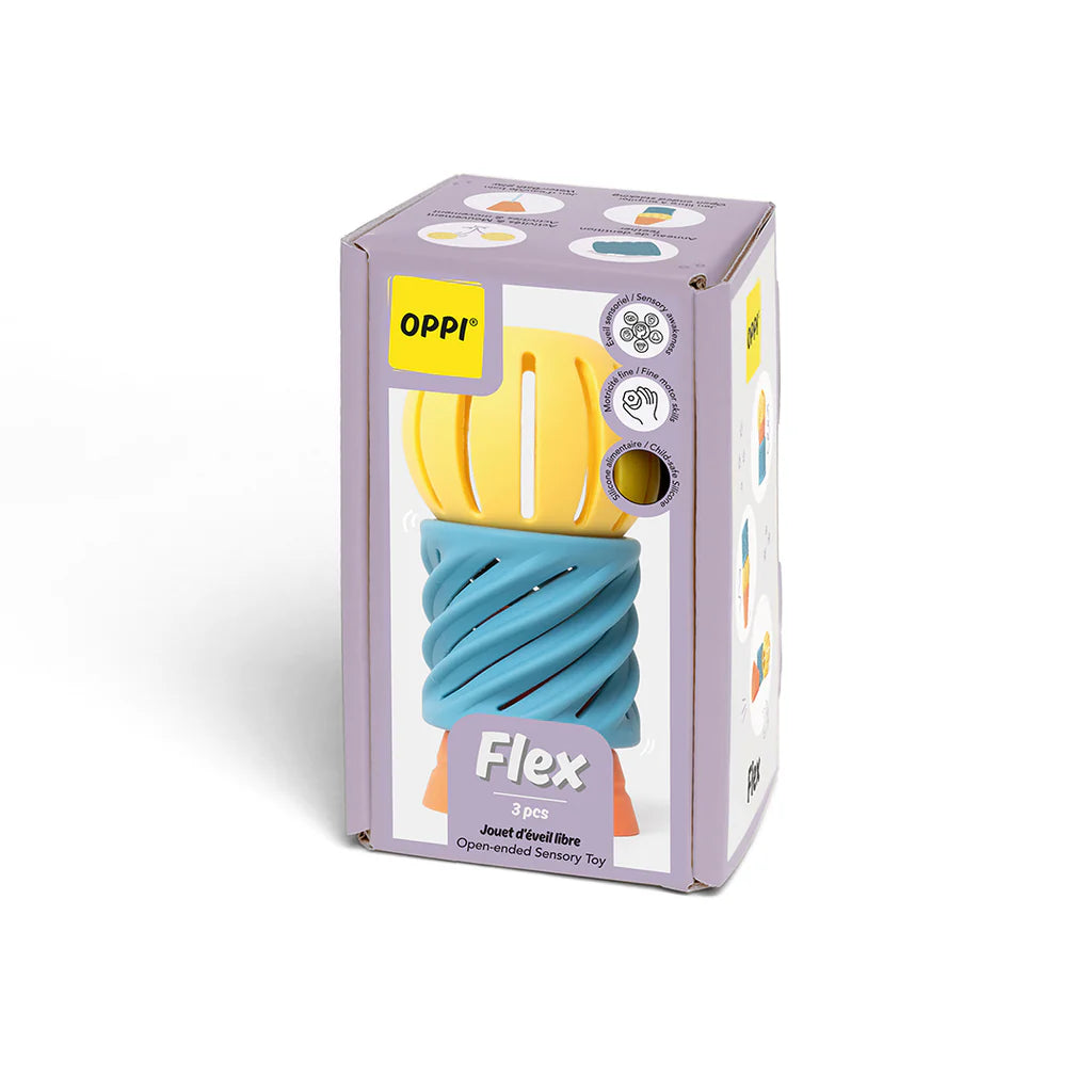 OPPI FLEX | Bijt-, Bad- & Speelspeeltje voor Baby’s |
