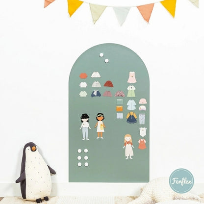 Ferflex | Magnetische figuurtjes | aankleden meisjes